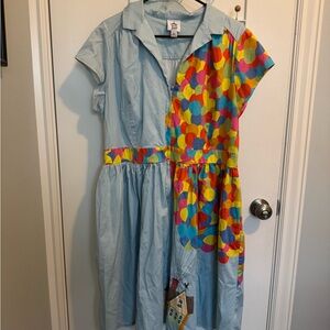 Disney Dress Shop UP Balloon Print Dress